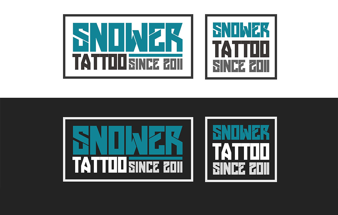 Snower Tatto návrhy loga